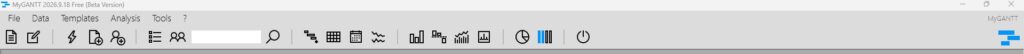 MyGANTT New Toolbar
