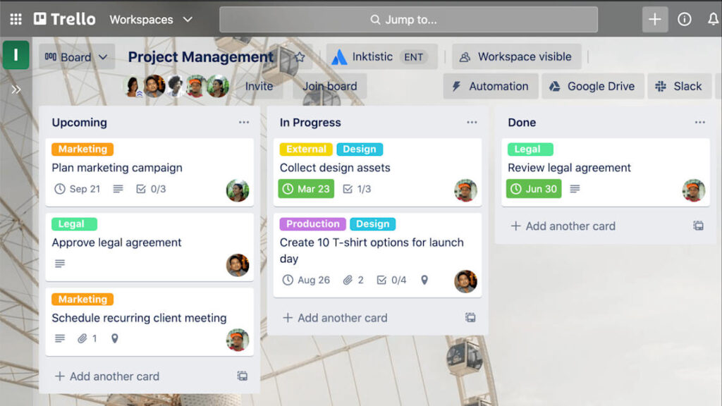 Trello - Kanban Board